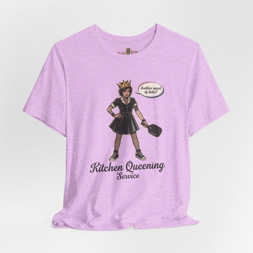 Kitchen Queening Service "Another Round of Dinks" Womens T-Shirt