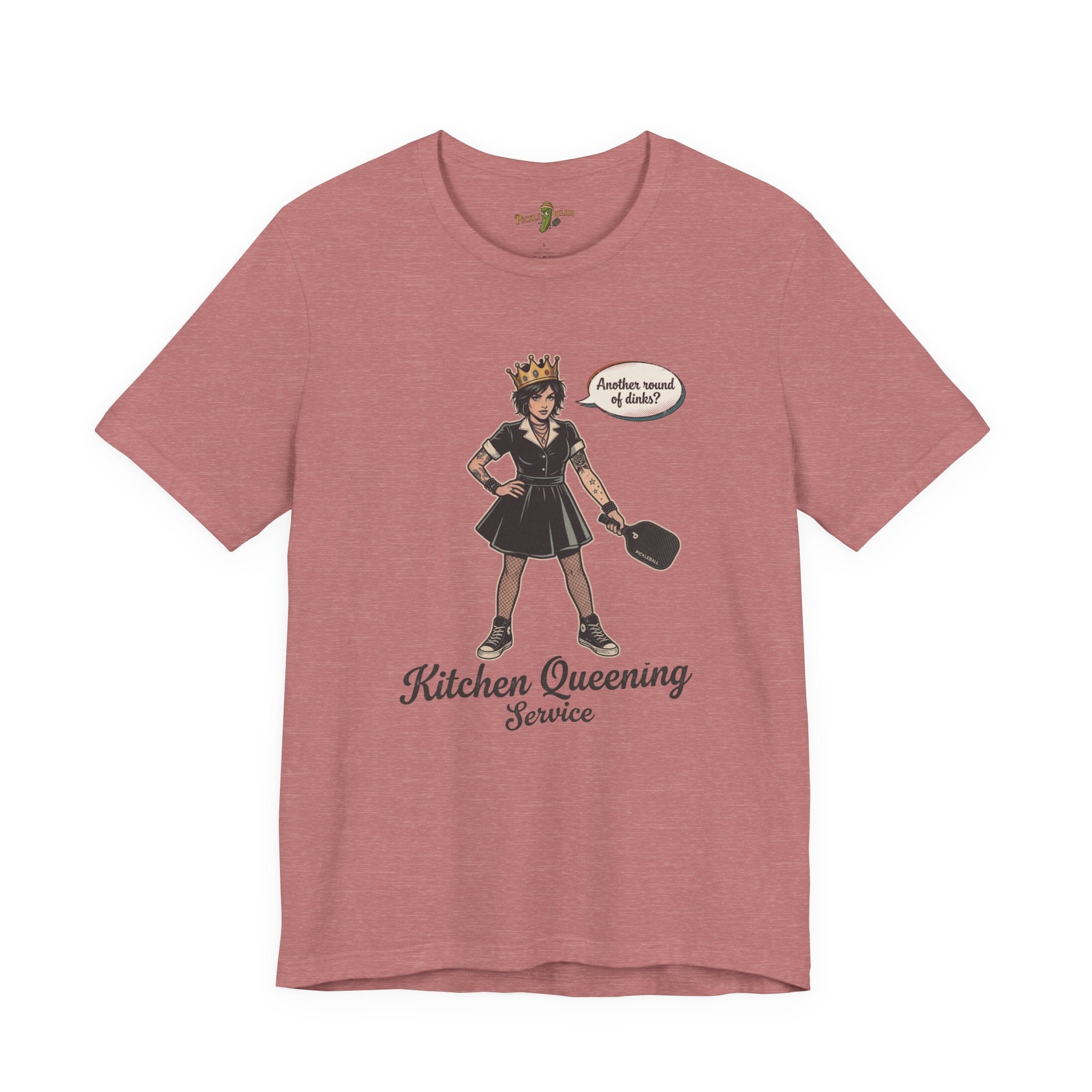 Kitchen Queening Service "Another Round of Dinks" Womens T-Shirt