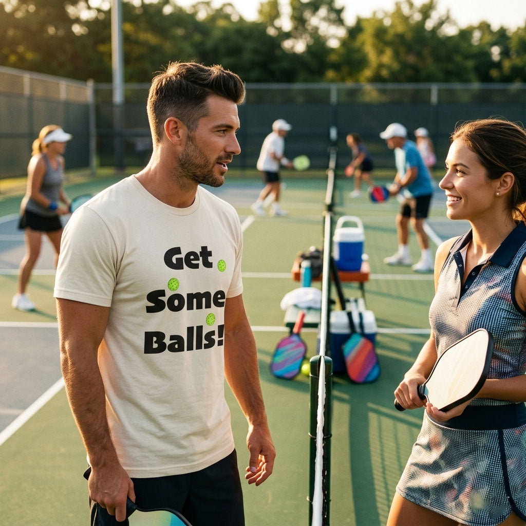 Get Some Balls! Mens T-Shirt