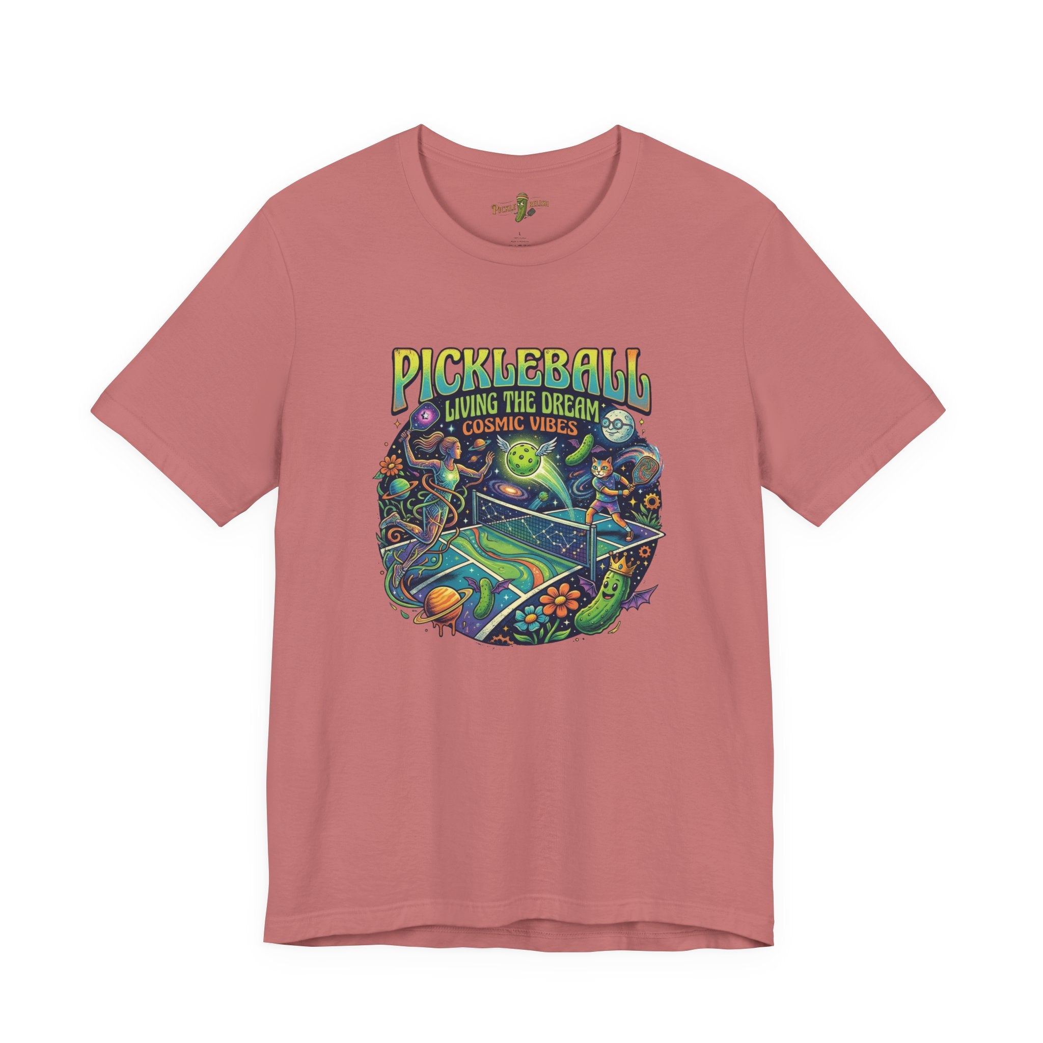 Trip to Pickleball Universe Womens T-Shirt