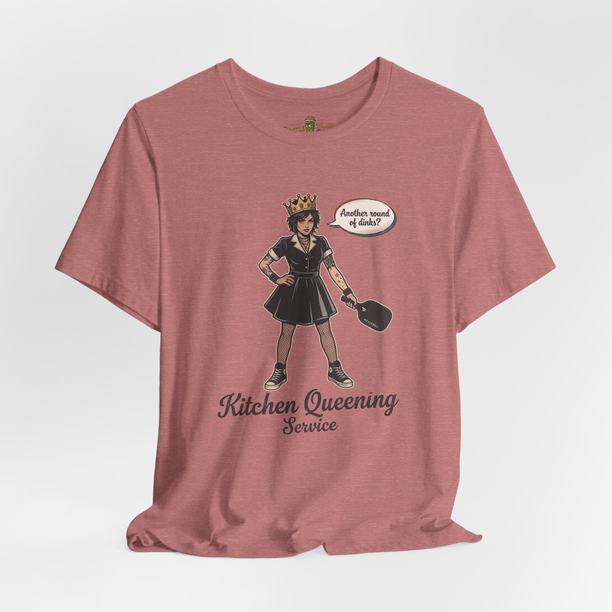 Kitchen Queening Service "Another Round of Dinks" Womens T-Shirt